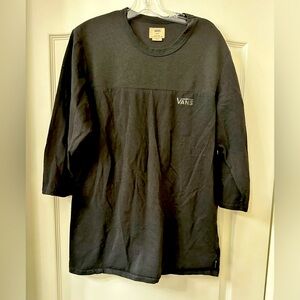 Vans black pullover shirt